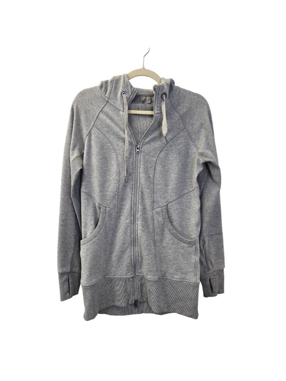 Athleta Cya Strength Full Zip Hooded Sweatshirt Size Medium